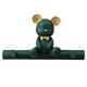 thumbnail image 1 of Perchero de pared con forma de oso, organizador de estatuas para puerta, baño, chaqueta y llaves verde, 1 of 8