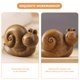 thumbnail image 5 of Estatua de caracol de madera Adorno de caracol Decoración de caracol de madera Adorno de escritorio para el hogar, 5 of 8
