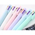 thumbnail image 4 of 6-in-1 Multicolor Ballpoint Pen, 0.5mm Retractable Ballpoint Pen Fine Point, Pens for School Office Students Supplies Planner Journaling, Gift Ballpoint Pens for Nursing Teachers Women Kids (6PCS), 4 of 5