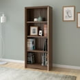 thumbnail image 2 of CorLiving Quadra 4-Tier Engineered Wood Adult Bookcase with 3 Adjustable Shelves, 2 of 4