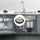 thumbnail image 5 of Tapón de fregadero, suministros de cocina, partículas de alimentos antioxidantes, tapones de bañera, eliminación de basura, colector de residuos ajustado, tapón de drenaje Inevent HA060446-00B, 5 of 6