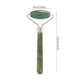 thumbnail image 3 of Rupoun Jadestone Roller Face Massager Skin Tightening Lifting AntiWrinkle Facial Massage Instrument Green Aventurine Jadestone Single Head, 3 of 9