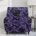 thumbnail image 2 of Kuiaobaty Crow Rose Print Recliner Chair Cover Dustproof Spider Web Reclining Sofa Slipcover Halloween Breathable Recliner Couch Cover Washable Reclining Slipcover with Elastic Bottom for Pets, 2 of 8