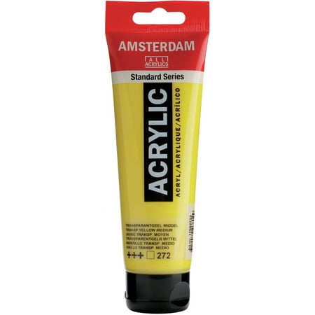 UPC: 8712079268022 | Amsterdam Standard Acrylic Paint 120ml-Transparent Yellow Medium