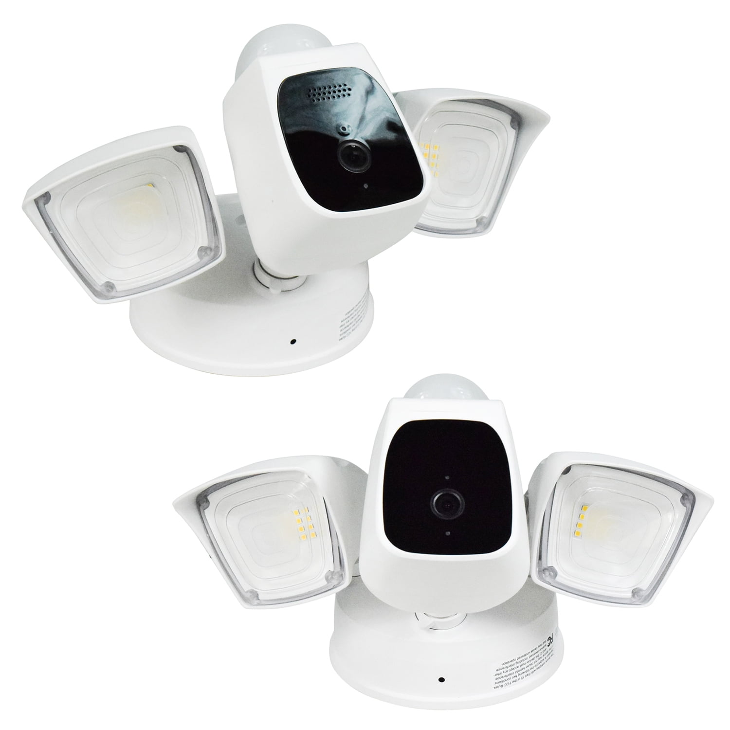 Home Zone Security Bright LED Security Flood Light With 1080p WiFi