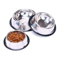 thumbnail image 2 of Stainless Steel for Dog Puppy Cats Water Feeder Pets Supplies Feeding Dishes Bowl For Food Dog Supplies, 2 of 6