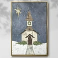 thumbnail image 2 of A Silent Night III - Framed Gallery Wrapped Holiday Canvas - 17 x 25 - Gold Frame, 2 of 8
