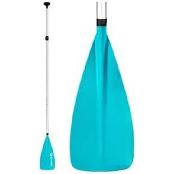 SUP Paddle - 3 count Adjustable Stand Up Paddle Board Paddles 55" - 70",Durable, Lightweight & Floating Paddleboard Oar,Teal,Gray