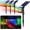 Colorful Light, variant on JSOT 2PCS 700lm Solar Lights Outdoor, LED Landscape Spotlights for Garden Walkway Yard Porch, Driveway, Pathway, Lawn, Pool, Warm Light
