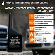 Archoil AR6400-D Diesel Fuel System Cleaner (12 oz) Rapid Injector Cleaner, Turbo & DPF Deposit Control