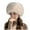 Beige, variant on YM YOUMU Women Faux Fur Cossack Beanie Hat Ushanka Ski Russian Winter Warm Cap