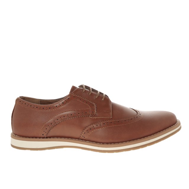 Zapatos Paulo color cognac con detalle de costuras y perforado 28.0 Dorothy Gaynor Zapatos Paulo color cognac con detalle de costuras y perforado 28.0