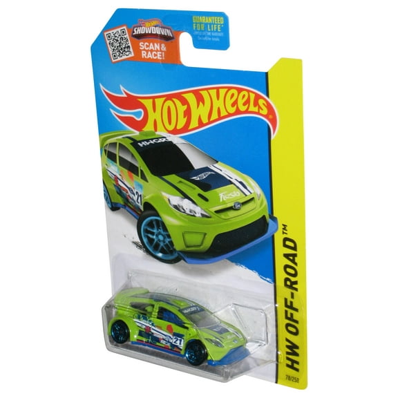 Hot Wheels HW Off-Road (2013) Green '12 Ford Fiesta Toy Car 78/250