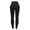 Black, variant on Women Leggings High Waist Yoga Pants Fitness Running Trousers