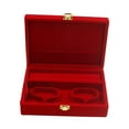 thumbnail image 3 of Fashion Velvet Jewelry Box Bangle Display Case Tray Portable Jewelry Storage, 3 of 7