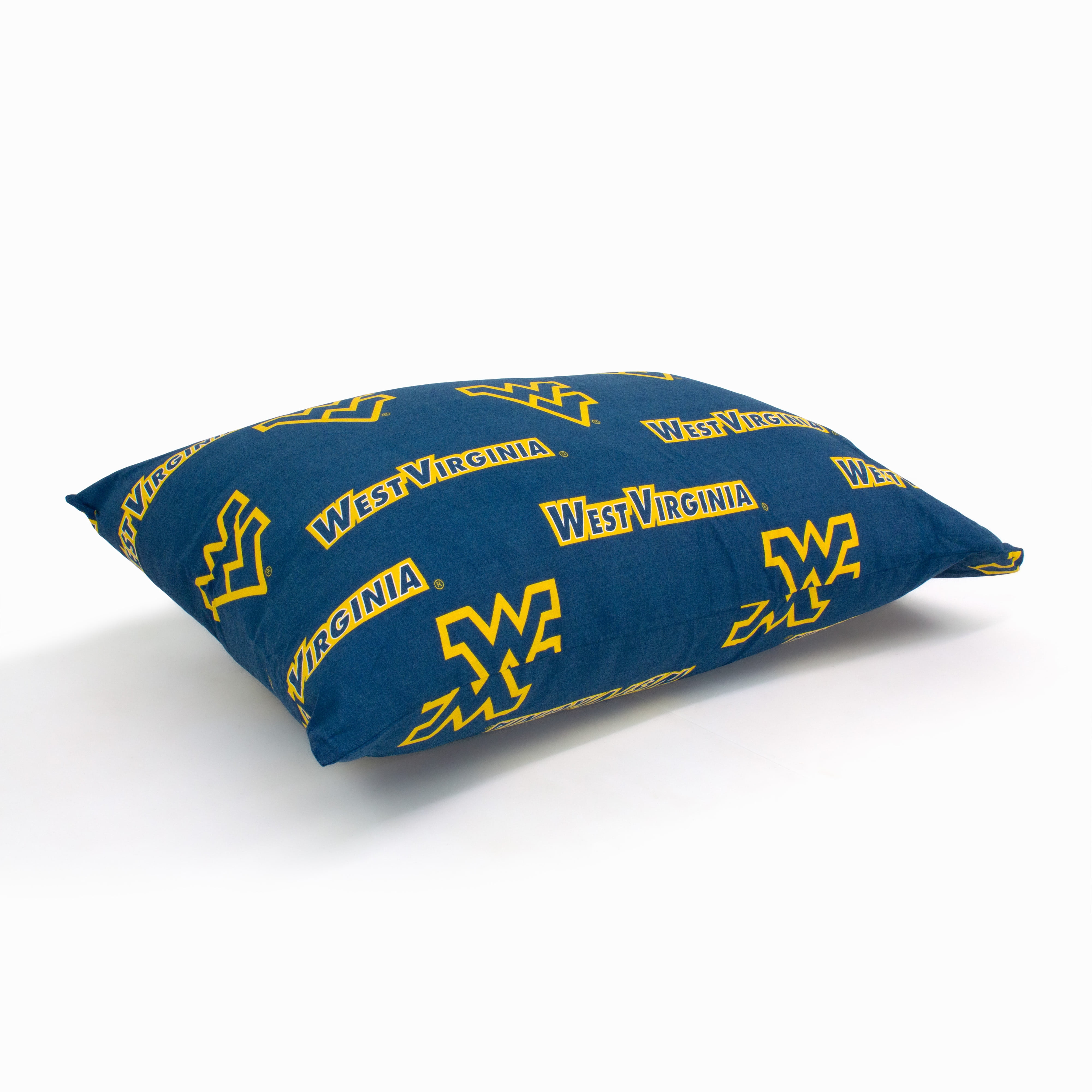 West Virginia Mountaineers Pillowcase Pair, Standard, 20" x 30" (2 Standard Pillowcases)
