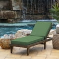 thumbnail image 2 of Arden Selections Modern Outdoor Chaise Cushion 21 x 46, Moss Green, 2 of 8