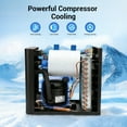 thumbnail image 6 of Ecojoy Aquarium Water Chiller 75GAL 1/3HP Fish Tank Chiller, 300L Cooling System with Quiet Design Compressor Refrigeration, 6 of 10