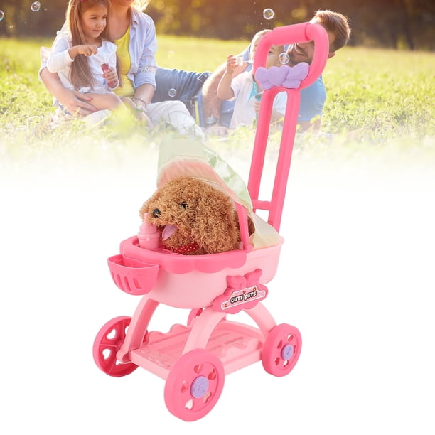 Cochecito Para Muñecas De Bebé, Carrito De Empuje Para Muñecas Para Niñas Y Niños Pequeños De 3 A 7 Regalos Para Juegos De Simulación