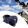 thumbnail image 1 of Mountain Bike Stem, Aluminum Alloy Sturdy Durable Strong Strength, Bike Stem Handlebar Stem Stem Riser 31.8 for Cycling BMX Riding Road Bikes Black and Gray, 1 of 10