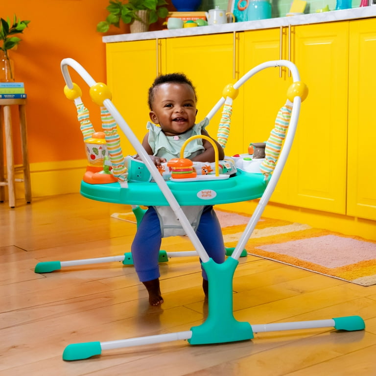 Bright Starts Cooking Up Rotating Fun Unisex Infant Activity Center Jumper  