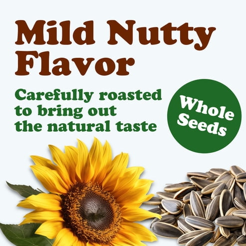 Dry Roasted Sunflower Seeds in Shell with Himalayan Salt, 2 Pounds – Kosher, Vegan, Bulk – by Food to Live