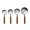 5, variant on Set of 4 Baking Tool Set Stainless Steel Measuring Cups Measuring Spoons Wood Handle Kitchenwares for Baking Cooking
