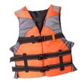 thumbnail image 4 of Chaleco juvenil con silbato Correa ajustable Chaleco transpirable para deportes acuáticos Naranja shamjiam Chaleco salvavidas, 4 of 8