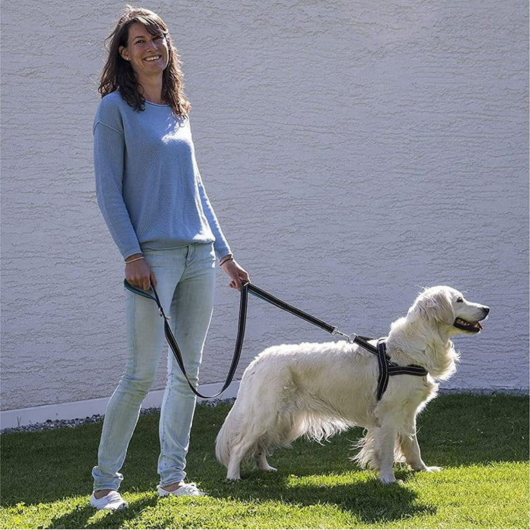Happilax Norwegian Design Adjustable No Pull Dog Harness Small Black