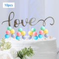 thumbnail image 1 of Adornos Para Pastel De Globos,Adornos para tarta con globos Adornos para tarta del Día de la Madre,Cupcake Toppers Cumpleaños Boda Mujer Madre Mamá,Adornos para tartas de Color claro, 1 of 8