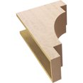 thumbnail image 6 of 8"W x 16"D x 24"H Classic Mediterranean Rough Cedar Woodgrain TimberThane Corbel, Primed Tan, 6 of 6