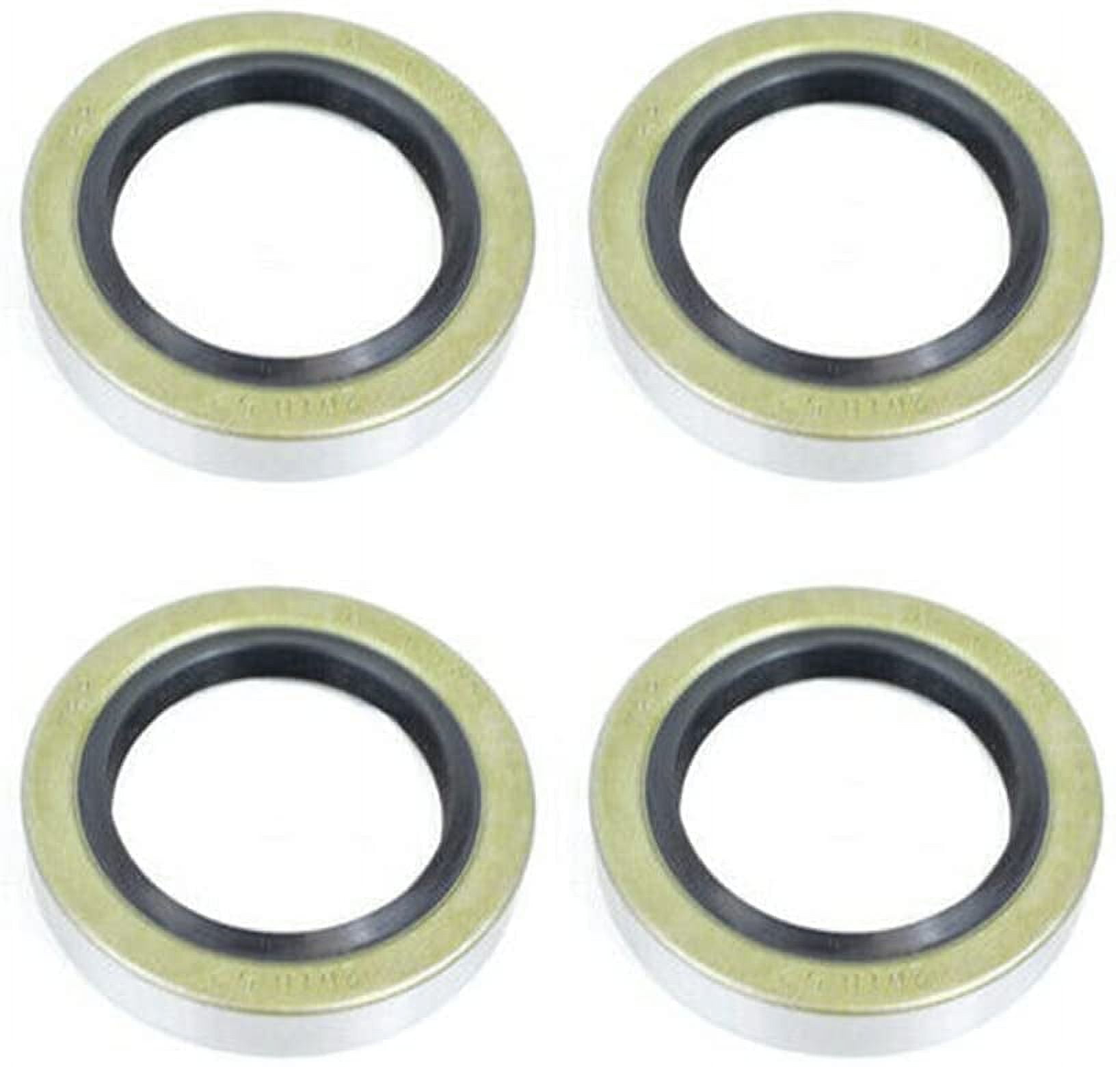 Southwest Wheel 4-Pack Trailer Hub Grease Seals 3500 lbs. Axle 1.719" x 2.561"