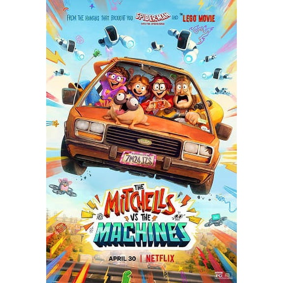 The Mitchells vs The Machines Movie Poster Print (27 x 40) - Item # MOVGB46165
