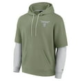 thumbnail image 2 of Men's Fanatics  Olive Chicago Bulls Elements Sleek Pullover Hoodie, 2 of 3