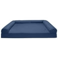 thumbnail image 6 of FurHaven Pet Products Quilted Memory Top Sofa Pet Bed for Dogs & Cats - Navy, Jumbo Plus, 6 of 13