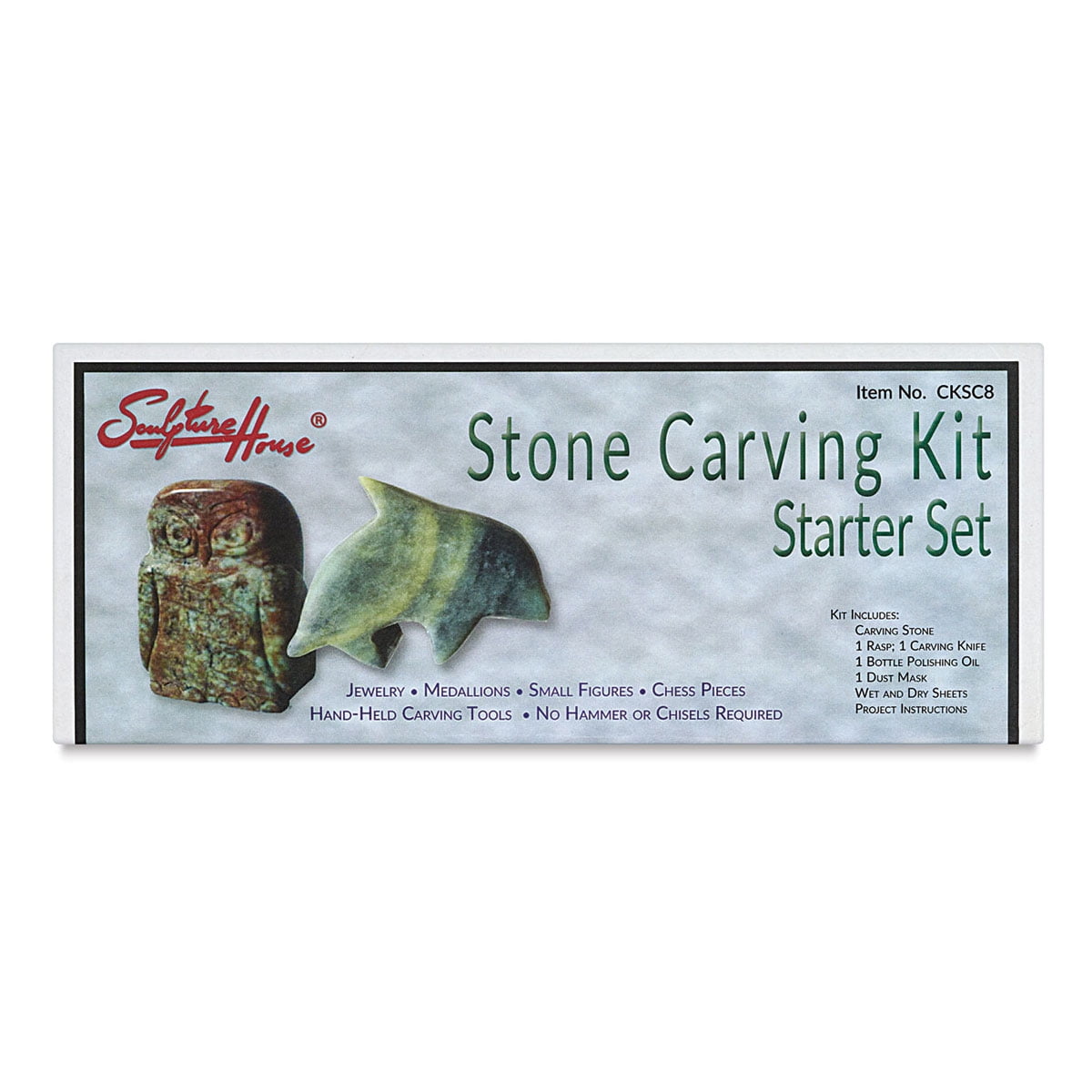 Sculpture House Stone Carving Starter Set