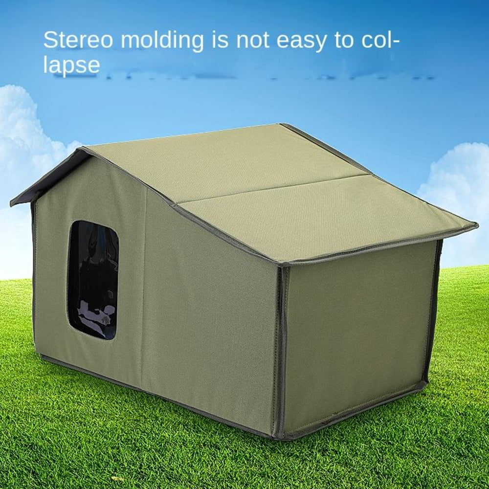 Outdoor stray cat nests dog houses are waterproof warm suitable for all four seasons detachable easy clean and convenient to store
