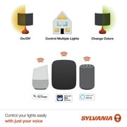 Sylvania Smart+ LED Smart Bluetooth A19 light Bulb, Seamless Setup, Works with Google, alexa, AppleHomeKit, No hub required, 2700K, LED bulb
