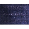 thumbnail image 1 of Ahgly Company Indoor Rectangle Persian Blue Traditional Area Rugs, 2' x 3', 1 of 4