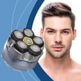 thumbnail image 4 of KRONDO Head Shavers for Bald Men - 10000 RPM High-Speed 6d Magnetic Electric Razor for Fast Shaving, Ipx8 Waterproof for Fast Shaving, USB-c Cable and Storage Bag for Home & Travel, 4 of 8