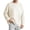 Beige, variant on StSilkitty Long Sleeve T-Shirts for Men Loose Casual Crew Neck Pullover Tops Lightweight Comfy Breathable Shirts