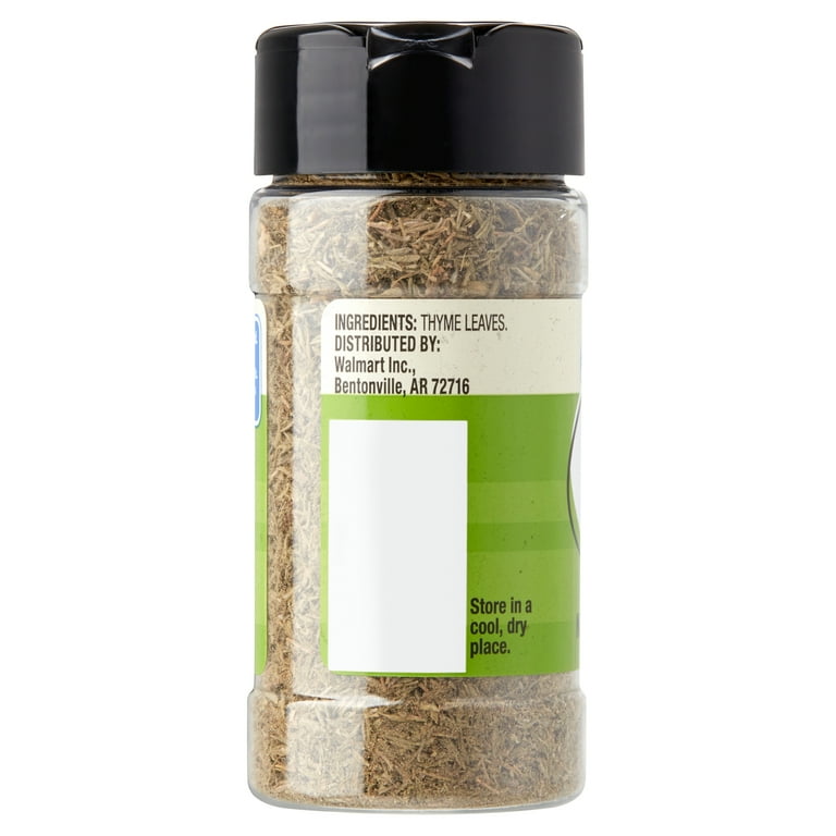 6 pack) Great Value Thyme Leaves, 0.75 oz - Walmart.com