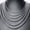 3mm 16 inch, variant on Fashion 3/4/5/6 Mens Necklace Wheat Link Chain Stainless Steel Silver Any Lenght-3mm 16 inch