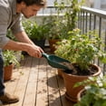 thumbnail image 2 of Shovel For Digging Large Plastic Gardening Tool With Extended Handle 35.3 cm And 10.5 cm Wide Bucket Green, 2 of 6