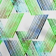 thumbnail image 1 of oneOone Velvet Light Green Fabric Geometrical Lines Sewing Fabric By The Yard Printed Diy Clothing Sewing Supplies 58 Inch Wide, 1 of 4