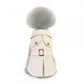 thumbnail image 3 of Pet British Style Warm Coat for Small Dogs Autumn Winter Jacket Clothes Costumes Apparel, 3 of 7