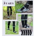 thumbnail image 5 of Womens Merino Wool Hiking Socks Thermal Warm Winter Boot Crew Socks Cushion Work Walking Gift Socks 5 Pairs, 5 of 6