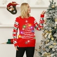 thumbnail image 2 of NIYPS NIYPS  Ugly Christmas Sweater for Women Men,Light up Christmas Sweater,Unisex Cute Xmas Tree Ugly Sweaters for Couples, 2 of 6