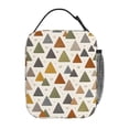 thumbnail image 3 of Geometric Triangle Lunch Bag Portable Thermal Lunch Box for Men and Women, 3 of 6