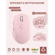 thumbnail image 5 of Combo de teclado y ratón SABLUTE Wireless Ergonomic Rosa, 5 of 9